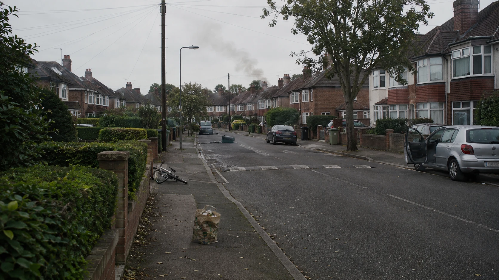 Marty suburban street environment reference for Dead Wrong