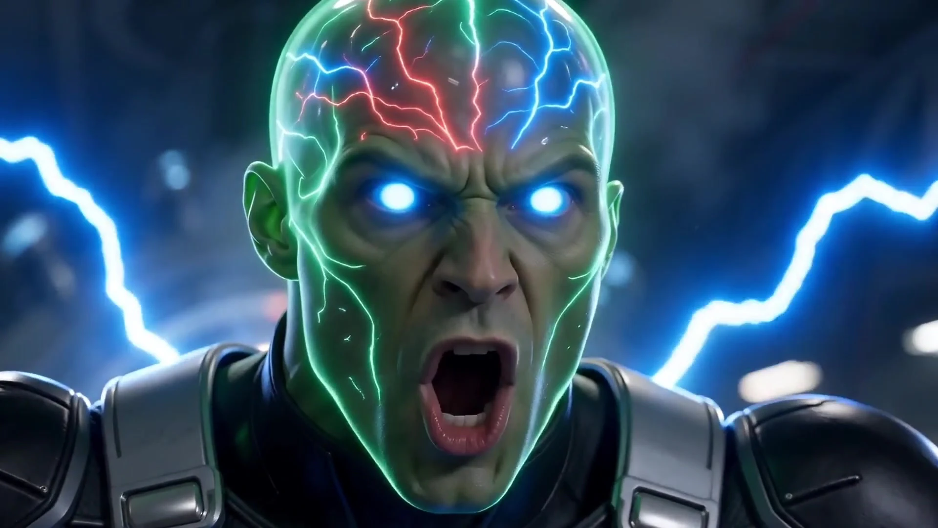 Useless Man in a deadpan superhero comedy teaser scene